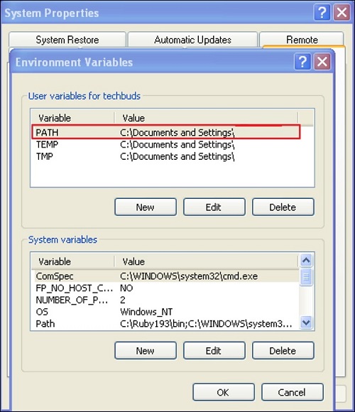 Environment Variables