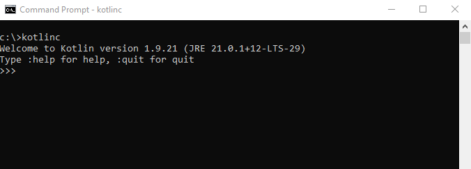 Kotlin compiler successfully installed - Kotlin Installation