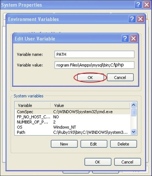 Path Variable Set