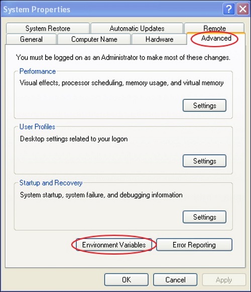 System Properties